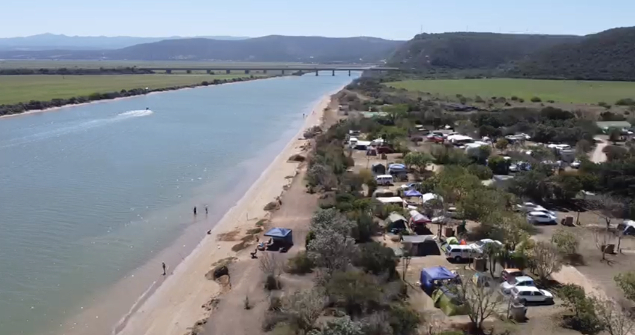 Camping View on the river